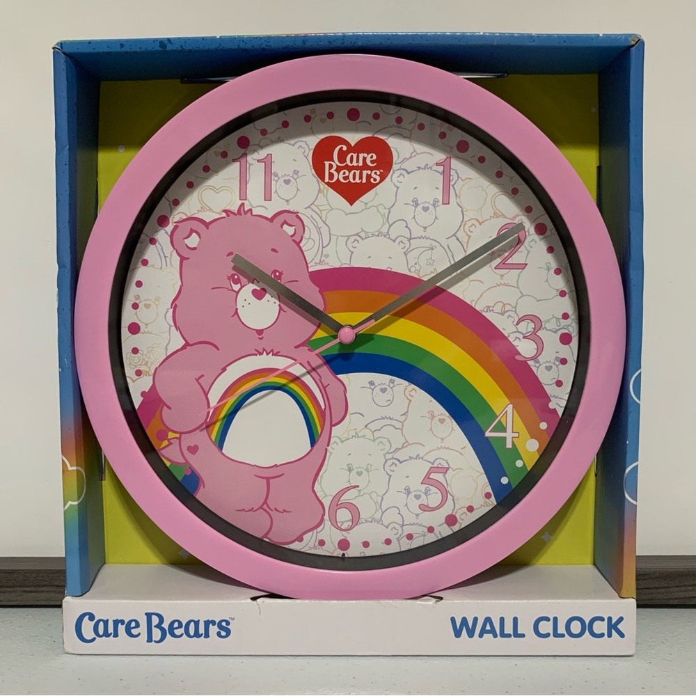 Care Bears Accutime Analog Wall Clock-New in Box